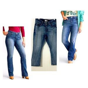 BKE Buckle Women’s “Gabby” Curvy Fit High Rise Bootcut Size 30x 291/2 Rodeo EUC